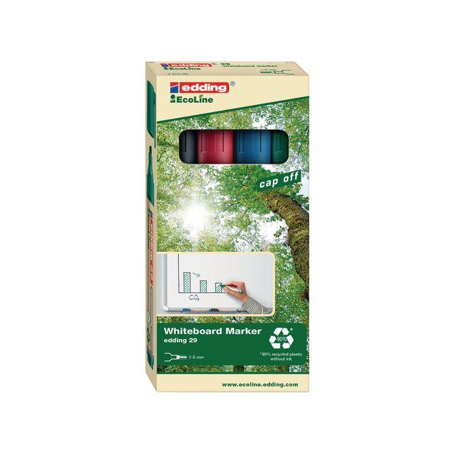 Whiteboard pen EDDING 29 4/pc