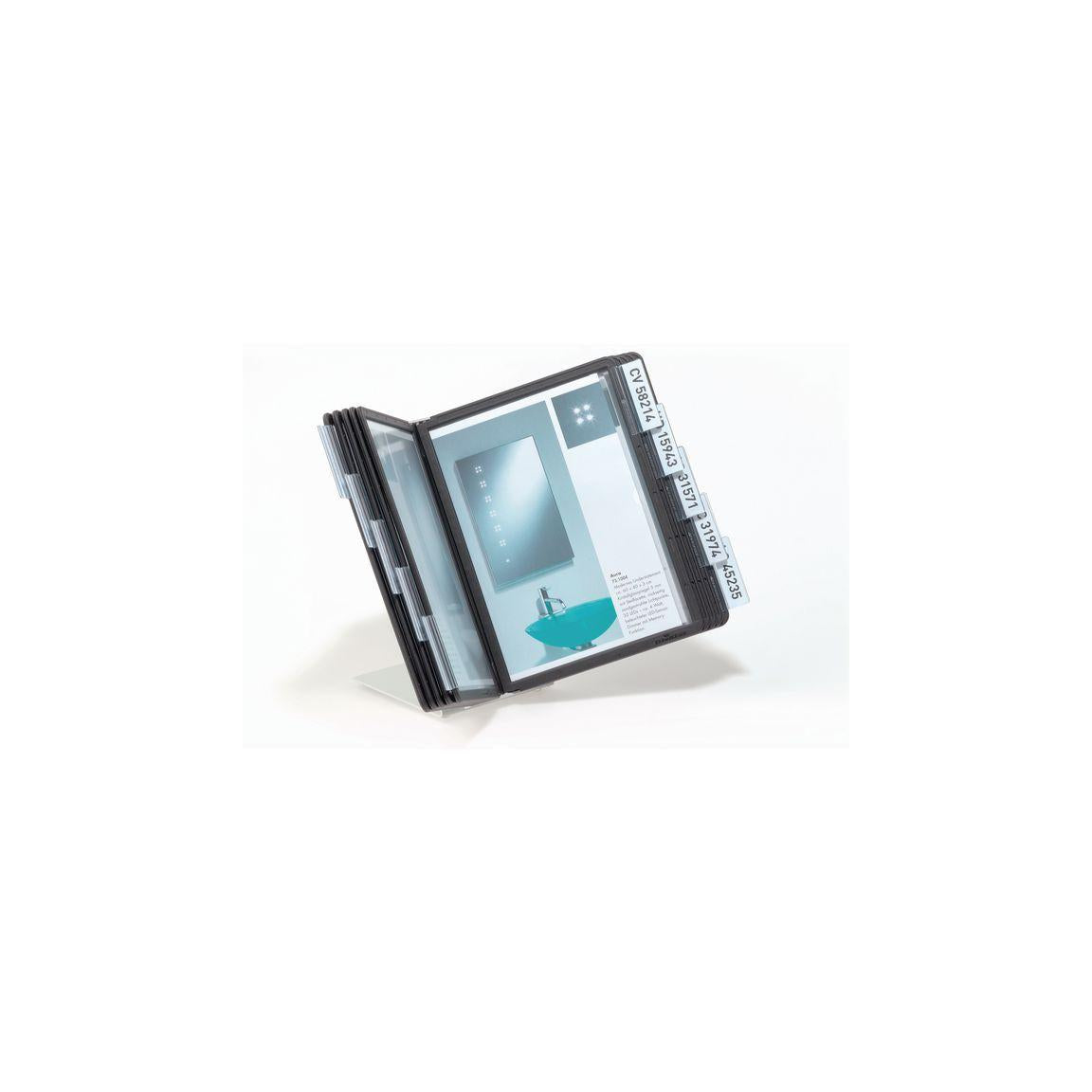 Table stand VARIO A5 with 10 frames black