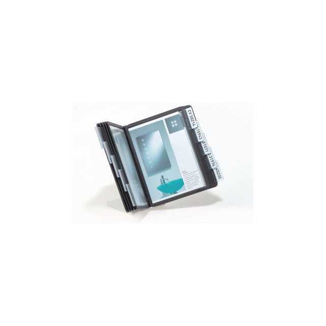 Table stand VARIO A5 with 10 frames black