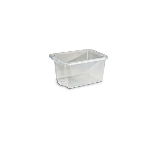 Storage box 33 L transparent