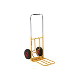 Luggage trolley pneumatic tyres collapsible