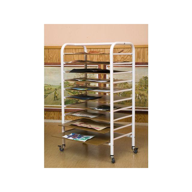 Metal drying rack