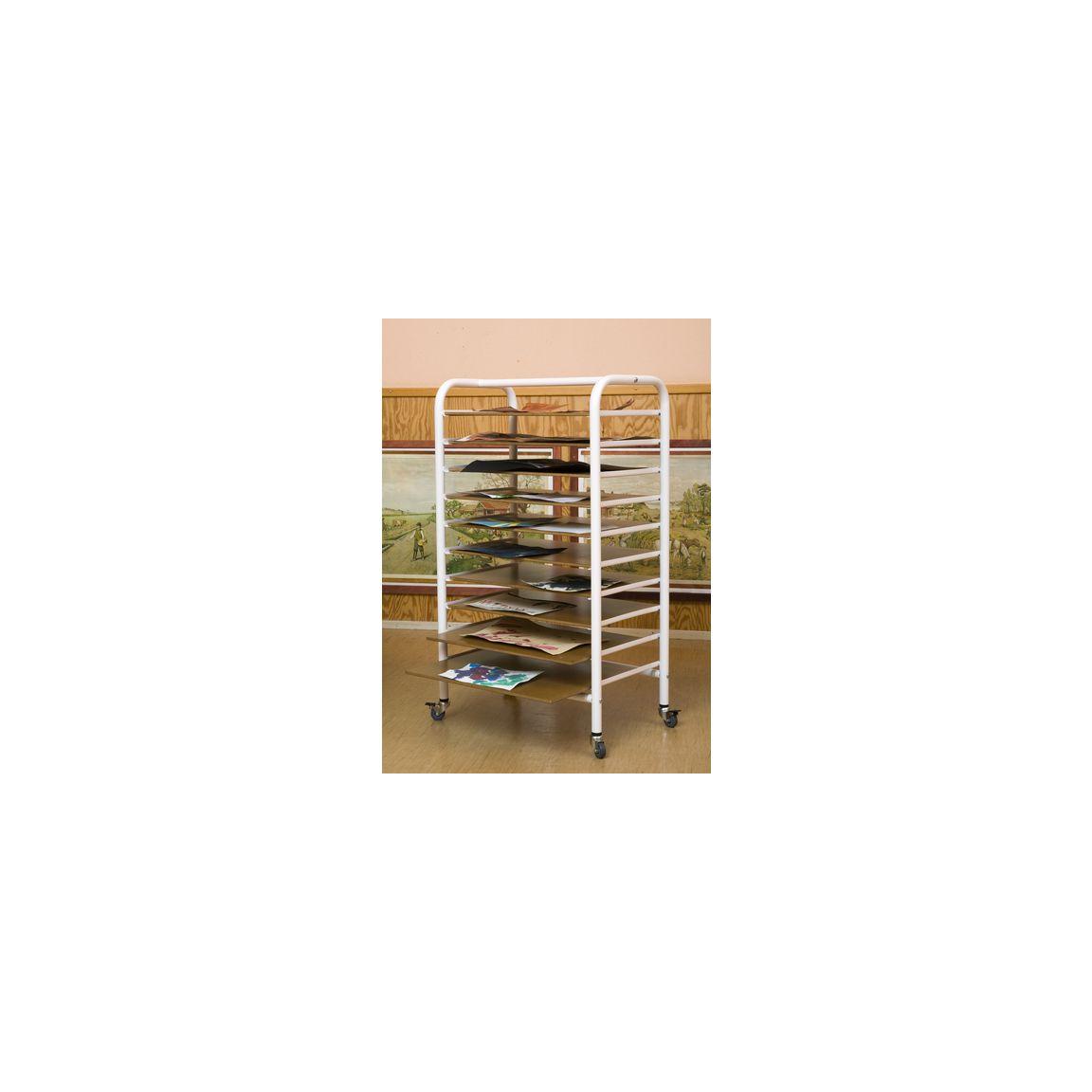 Metal drying rack