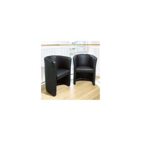 Armchair CLUB leather black
