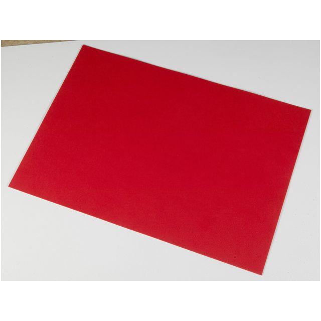 Decoration box 46x64cm Christmas red