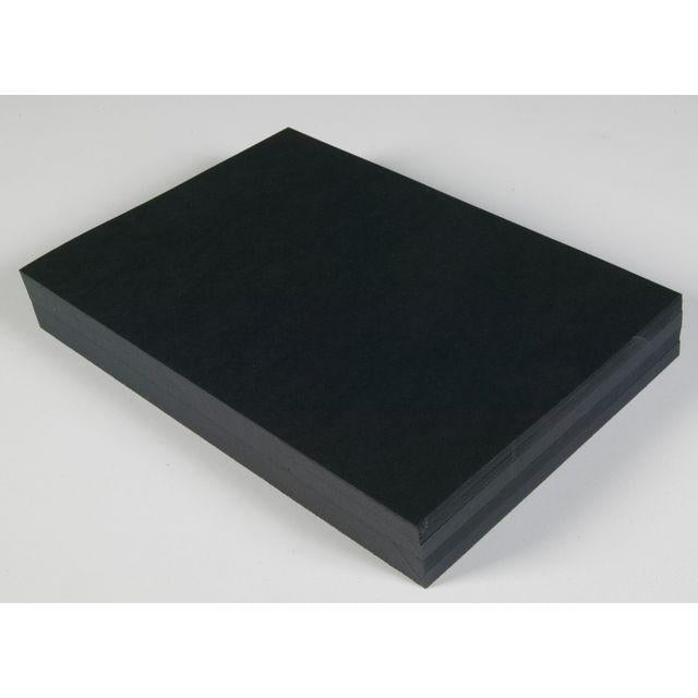 Decorative cardboard A4 black