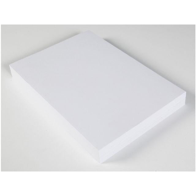 Decorative cardboard A4 white