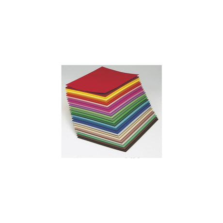 Advertising cardboard A4 5x25 colours