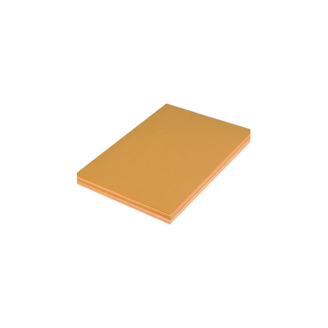 Cardboard A2 180g orange 10/pack