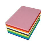 Cardboard A4 mix 180g 25 sheetsx10 colours
