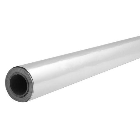 Metallic paper 50cmx10m silver
