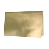 Metal cardboard 42x60cm gold 10 sheets