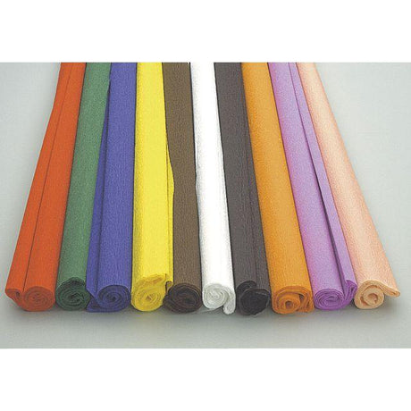 Crepe paper 2,5x0,5m red