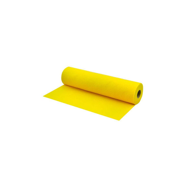 Decorative felt 45cmx5m yellow