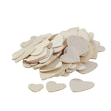 Wooden hearts 100/pack