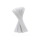 Pipe cleaner 15cm white 100/pack