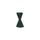 Pipe cleaners 30cm green 100/pack
