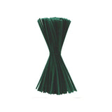 Pipe cleaners 30cm green 100/pack