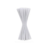 Pipe cleaner 30cm white 100/pack