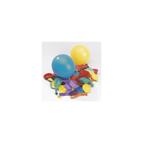 Balloons 23cm mixed colours 100/pack