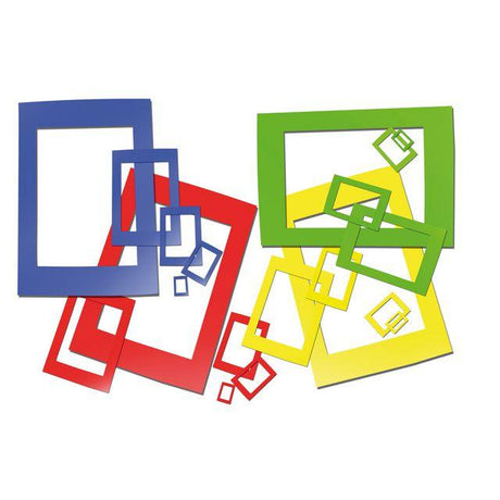 Passepartout frames A3-A7 black colour 40/pc