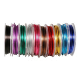 Aluminium wire 3mx10 colours