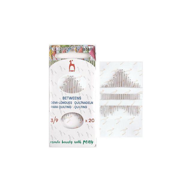 Sewing needles 3-9 half-length 20/pack