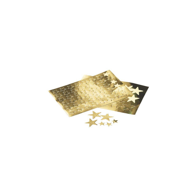 Stickers stars gold 13mm 288/pc