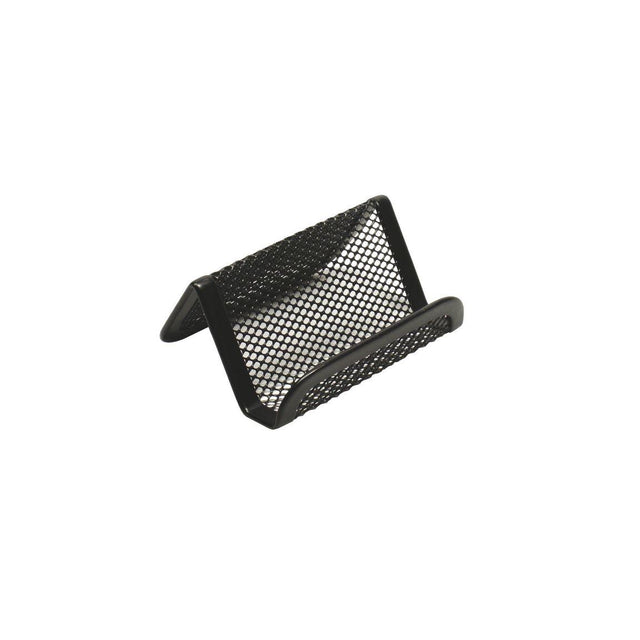 Business card/mobile phone holder black