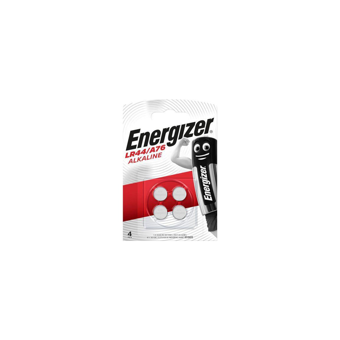 Battery ENERGIZER A76/LR44 4/fp