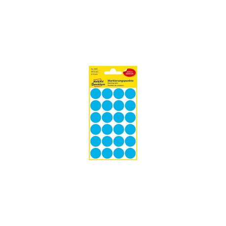 Colour coding dot AVERY Ø18mm blue 96/pc