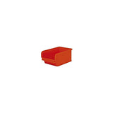 Plastic box 0,8L red