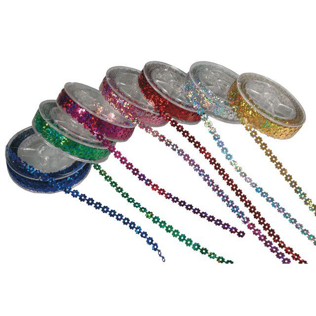 Sequins for ironing 7 coloursx10m