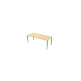 Table frist 180x80cm birch laminate/grey
