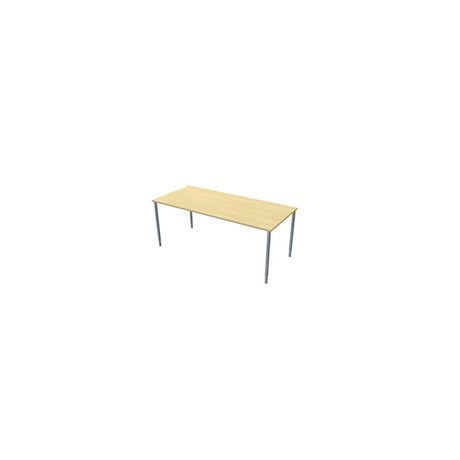 Table frist 180x80cm birch laminate/grey