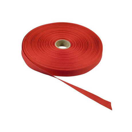 Cotton tape 50mx13mm red