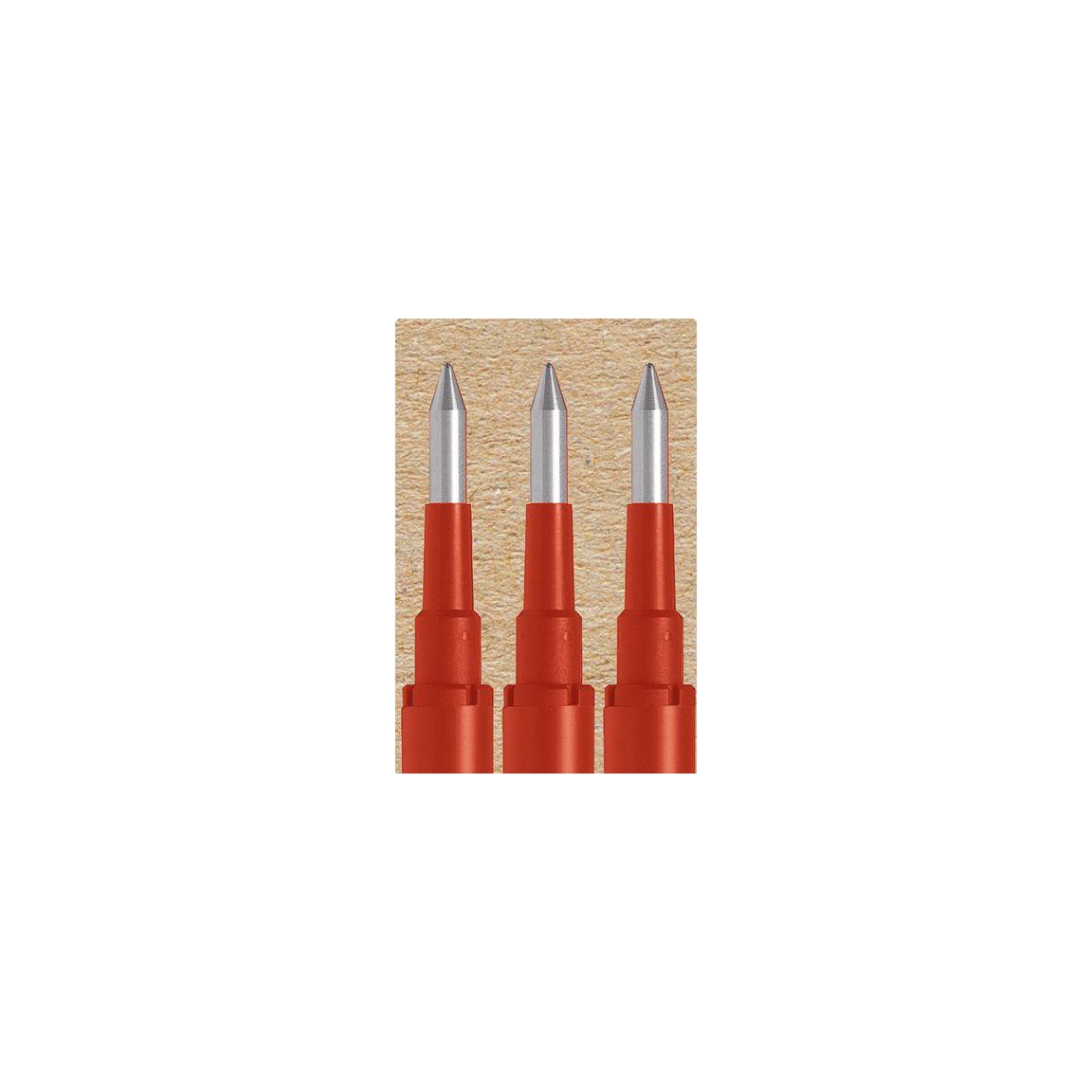 Refill PILOT Frixion 0,7mm red 3/pack