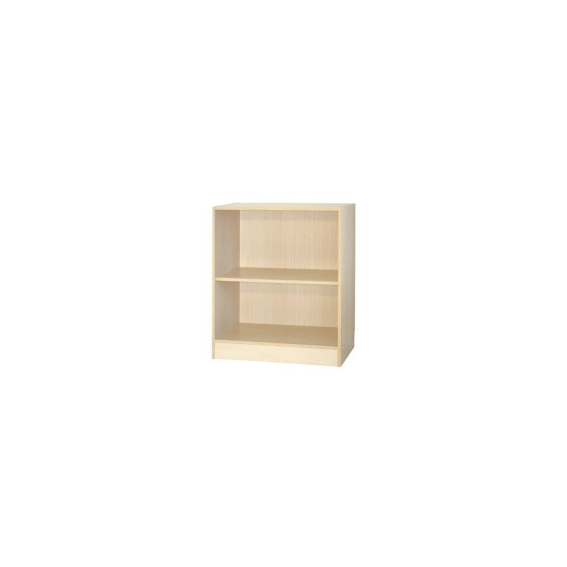 Shelf 2 levels 92,5x80,5x41,5cm birch veneer