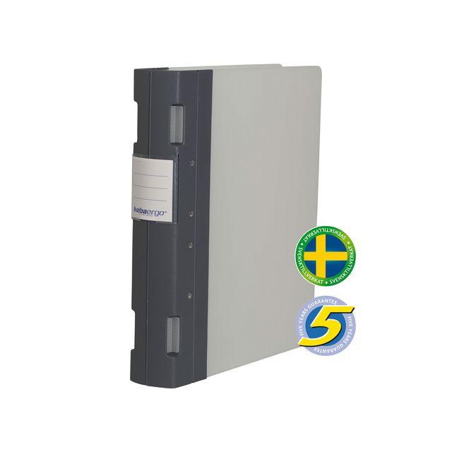 Fork binder KEBAErgo A4 55mm graphite grey