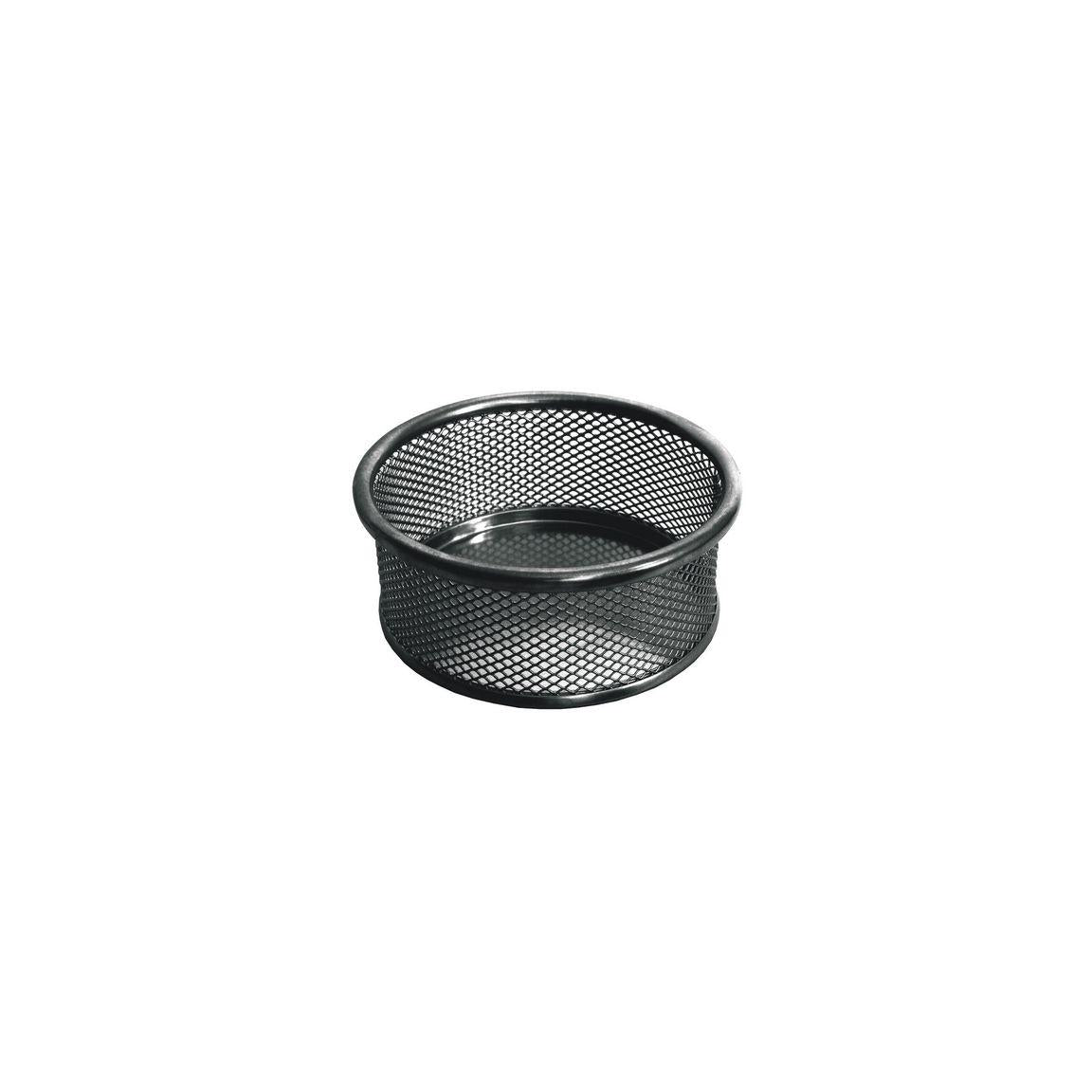 Gem cup metal mesh 118x50mm black