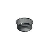 Gem cup metal mesh 118x50mm black