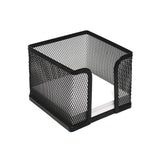 Net block box 95x95mm black