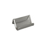Business card/mobile phone holder silver