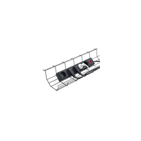 Cable basket MATTING short black