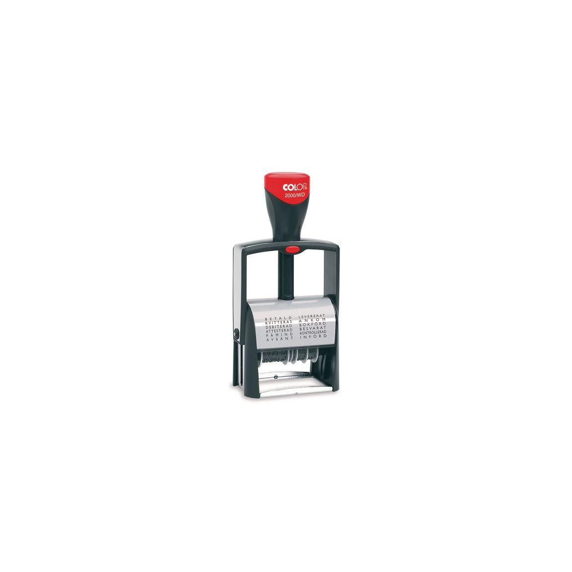 Stamp COLOP date 2000/WD