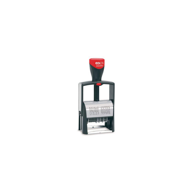 Stamp COLOP date 2000/WD
