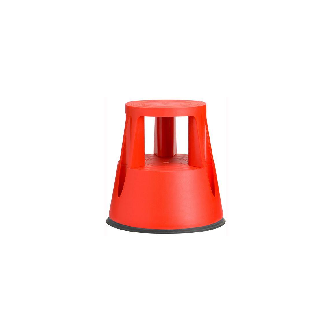 Step stool TWINCO Twin Lift red