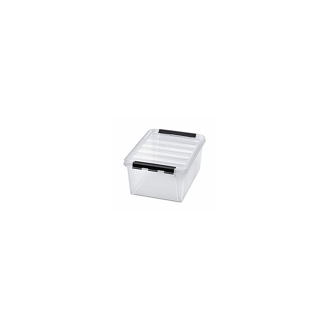 Storage box 31 L transparent
