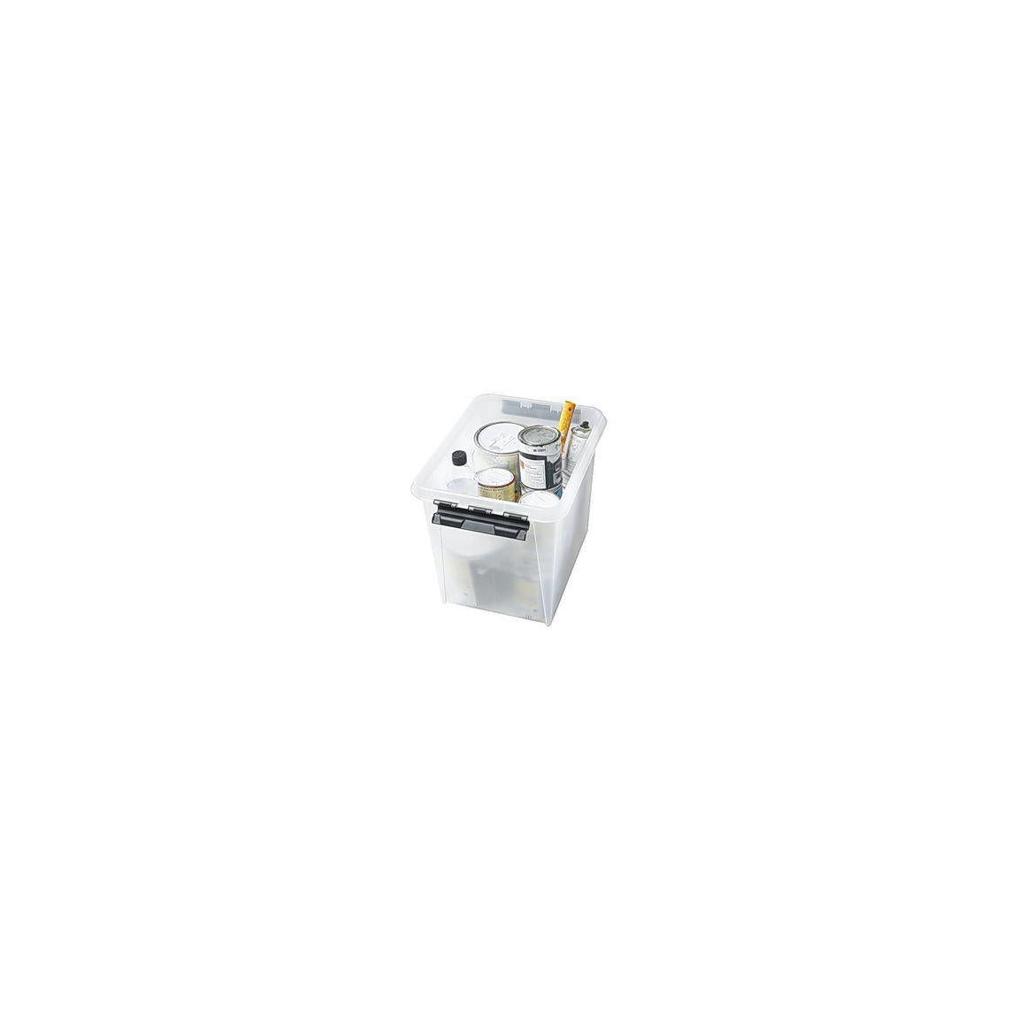 Storage box 50 L transparent
