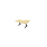 Table El v 1.6x1.2x0.8x0.6m birchfa/black